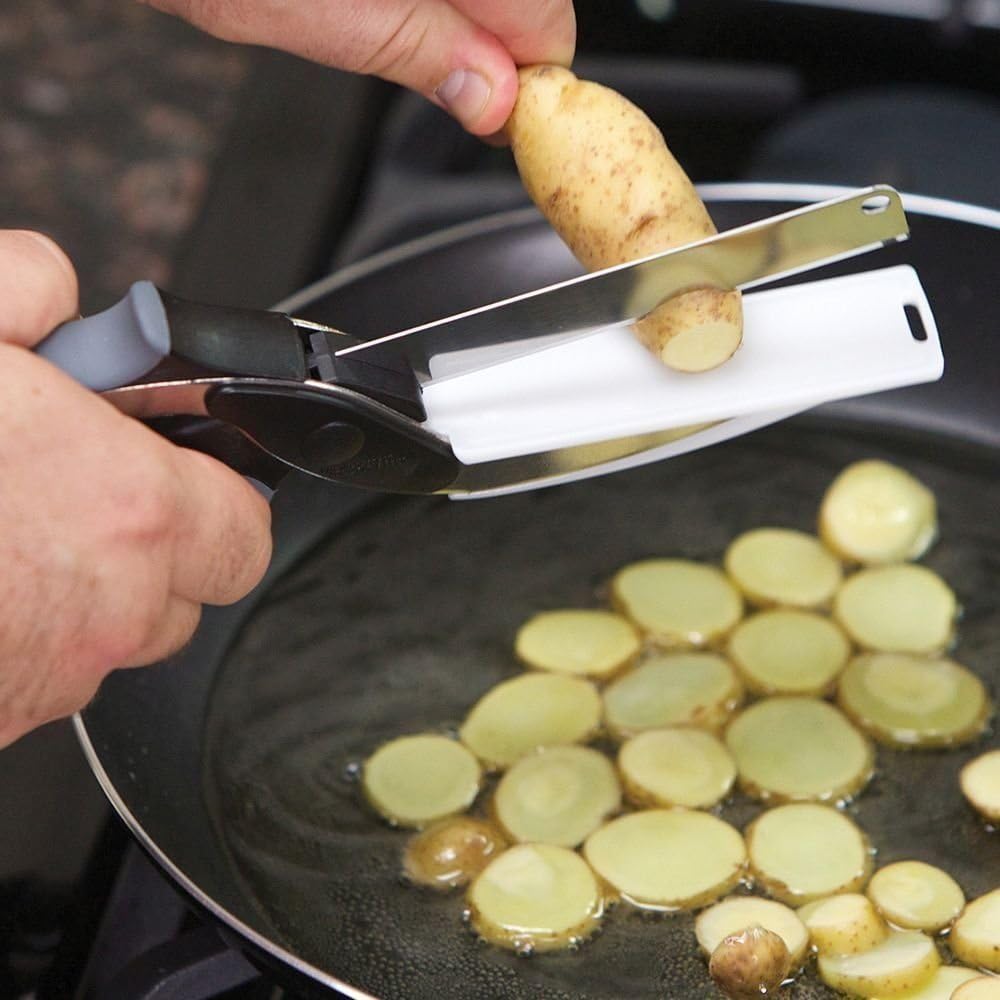 2-in-1 Food Chopper Cutter