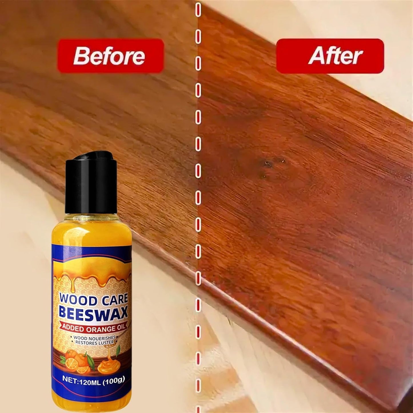 š„Natural Beeswax & Orange Oil Wood Conditioner