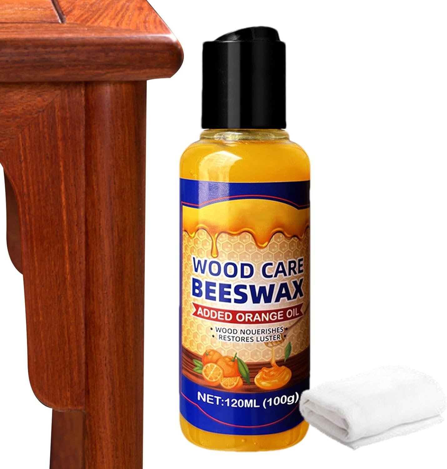 š„Natural Beeswax & Orange Oil Wood Conditioner