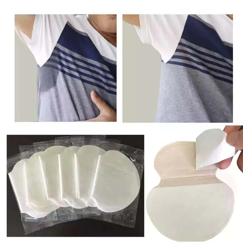 DISPOSABLE UNDERARM SWEAT PADS