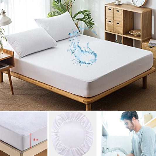 ImportedStuff™️  Waterproof Mattress Cover