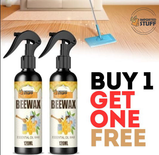 Beeswax Furniture Polish Spray - Buy One, Get One Free! Perfect for Shining and Protecting Your Furniture