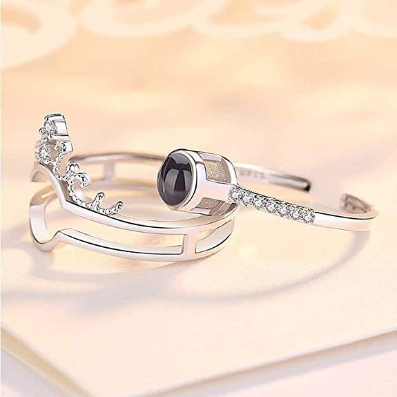 I Love You In 100 Languages Elegance ring